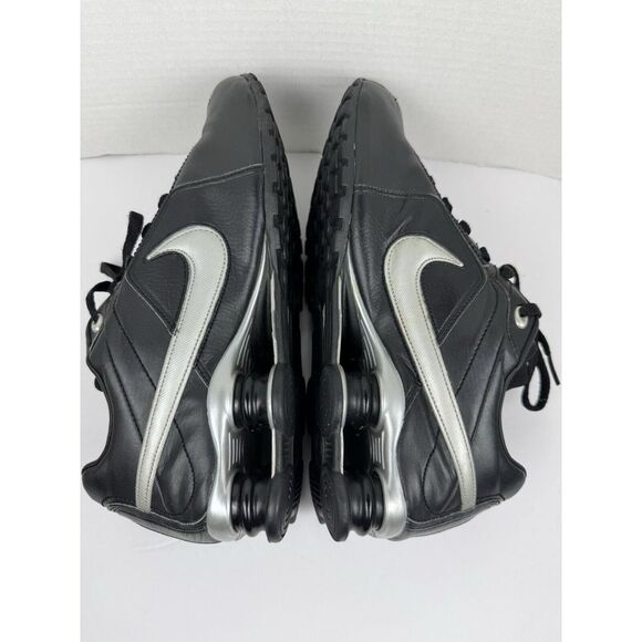 Size 8 - Nike Shox Conundrum SI Black Metallic Silver - Picture 7 of 9
